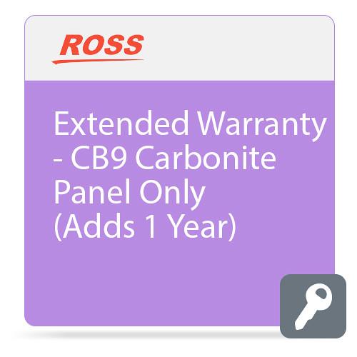 Ross Video Extended Warranty for CB9 Carbonite Control Panel
