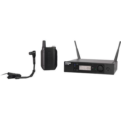 Shure GLXD14R B98 Instrument Wireless System with Beta98H C