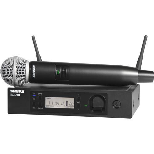 Shure GLXD24R SM58 Handheld Wireless System with SM58 Microphone