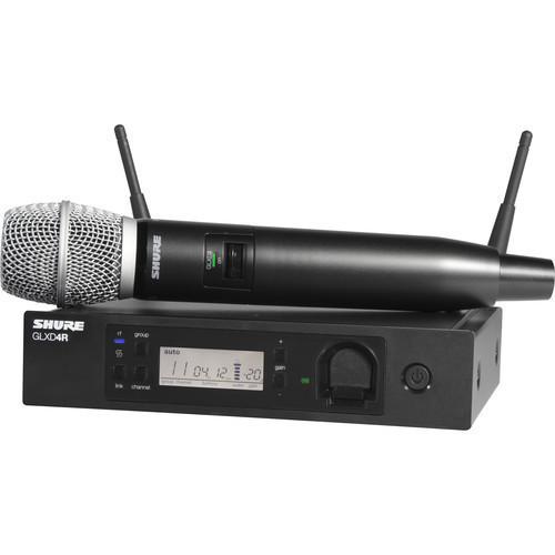 Shure GLXD24R SM86 Handheld Wireless System with SM86 Microphone