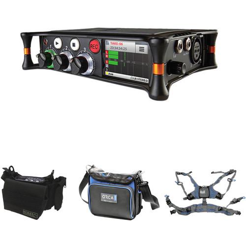 Sound Devices MixPre-3 Audio Recorder Mixer with Case, Bag, and Harness Kit