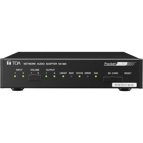 Toa Electronics NX-300 2-Channel Network Audio