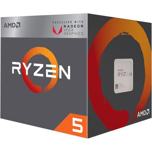 AMD Ryzen 5 2400G 3.6 GHz Quad-Core AM4 Processor
