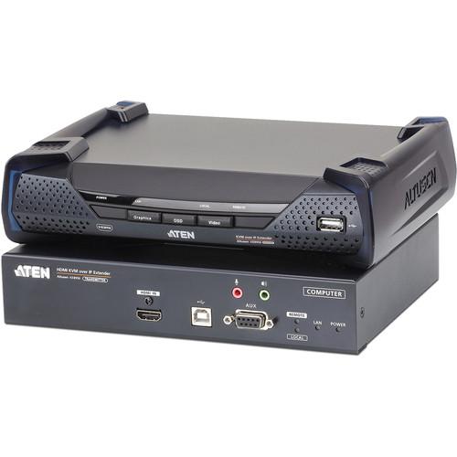 ATEN 4K HDMI Single Display KVM Over IP Extender