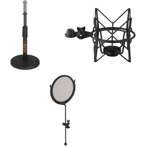 Auray TT-6220 Telescoping Tabletop Microphone Stand Kit
