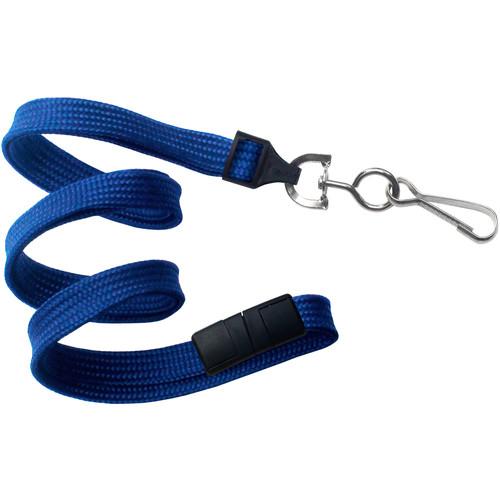BRADY PEOPLE ID 3 8" Breakaway Lanyard with Universal Slide Adapter & Swivel Hook