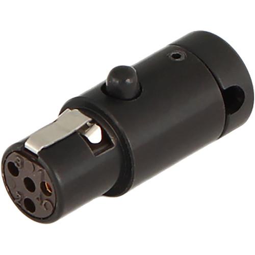 Cable Techniques LPS - Low-Profile TA4F "Mini XLR" 4-Pin Female Connector