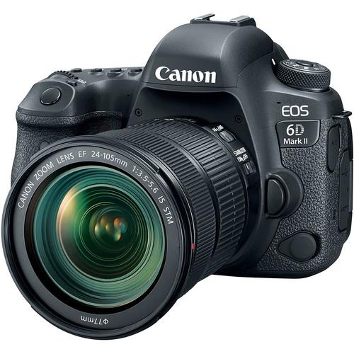Canon EOS 6D Mark II DSLR Camera with 24-105mm f 3.5-5.6 Lens