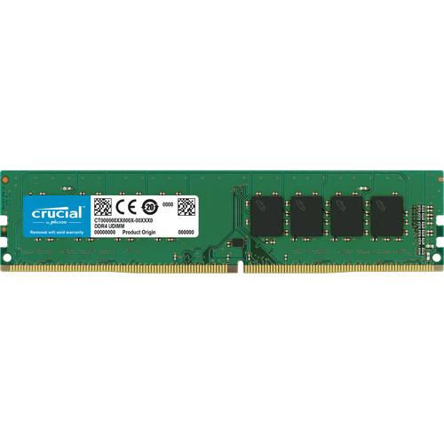 Crucial 16GB DDR4 2666 MHz UDIMM Memory Module