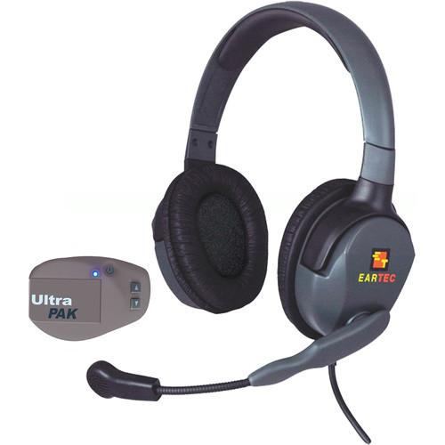 Eartec UPMX4GD1EU UltraPAK Intercom System with Max 4G Double Headset