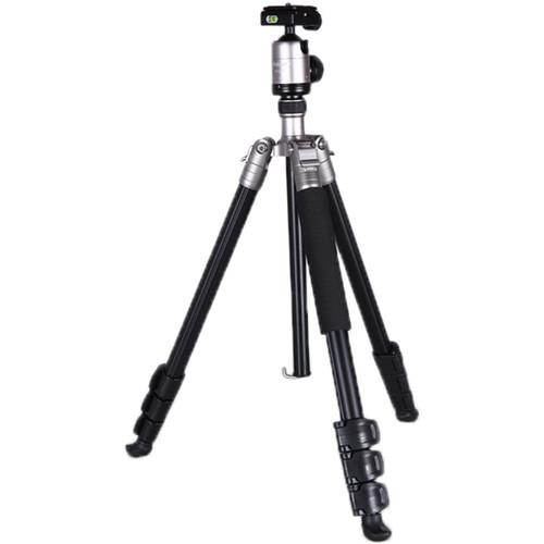 Fotopro C-40i Aluminum Tripod Monopod Black FPH-53P Head