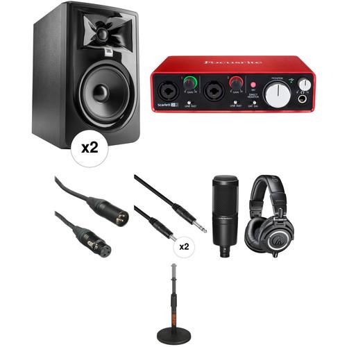 JBL Professional Recording and Complete Bundle Kit
