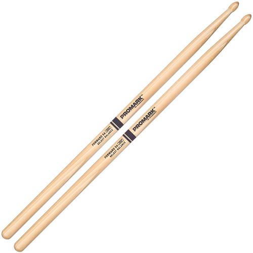 Promark FBH550TW Hickory 5A .550" Forward Tear-Drop Wood Tip Drum Sticks by D