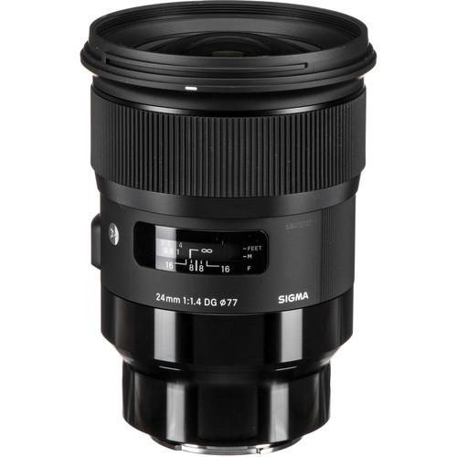 Sigma 24mm f 1.4 DG HSM Art Lens for Sony E