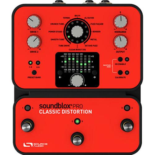 SOURCE AUDIO Soundblox Pro Classic Distortion Pedal