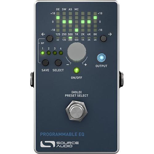 SOURCE AUDIO Toolblox Programmable EQ Pedal for Electric Guitar and Bass