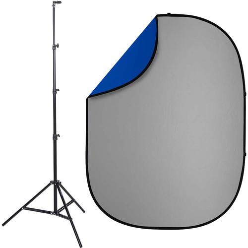 Studio Essentials Pop-Up Reversible Background Kit