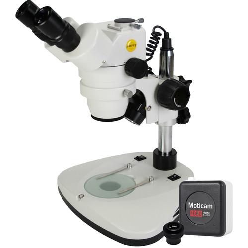 Swift M29TZ-SM99CL-HD Zoom Trinocular Microscope with 2MP Camera