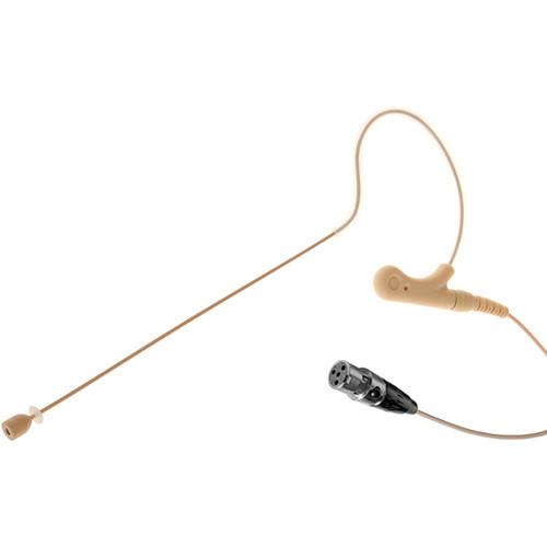 Voice Technologies Omnidirectional Single-Ear Headset with TA4F Connector for Shure Transmitters