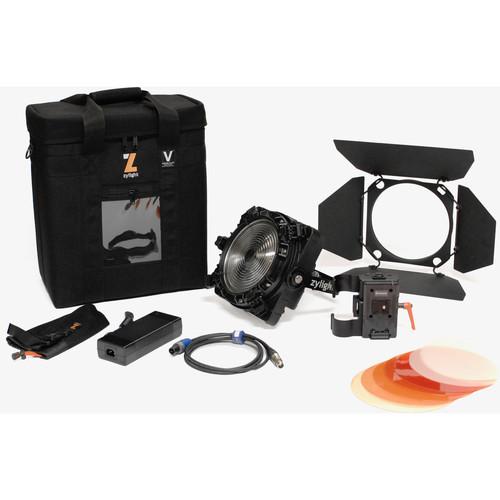 Zylight F8-200 Daylight LED Fresnel Single Head ENG Kit with V-Mount Battery Plate