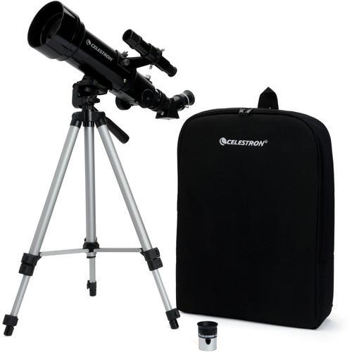 Celestron Travel Scope 70mm f 5.7 AZ Refractor Telescope Kit