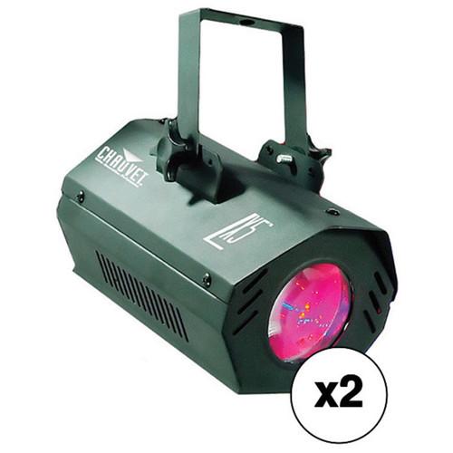CHAUVET DJ LX5 LED Moonflower Effect Light 2-Pack Kit