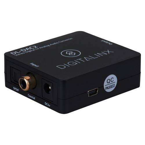 Digitalinx DL-DAC2 - Stereo Digital to Analog Audio Converter