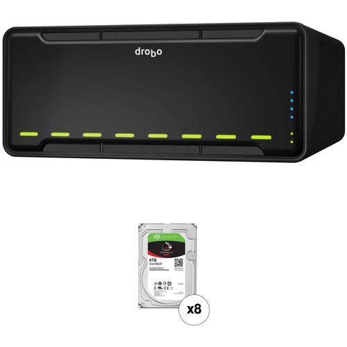 Drobo B810i 48TB 8-Bay iSCSI SAN Enclosure Kit with Seagate NAS Drives