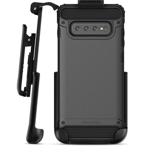 Encased Scorpio Series Case with Belt Clip Holster for Samsung Galaxy S10