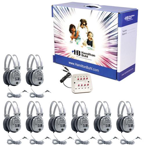 HamiltonBuhl LCB JBP-8SV HA5 Deluxe 8-User Listening Center