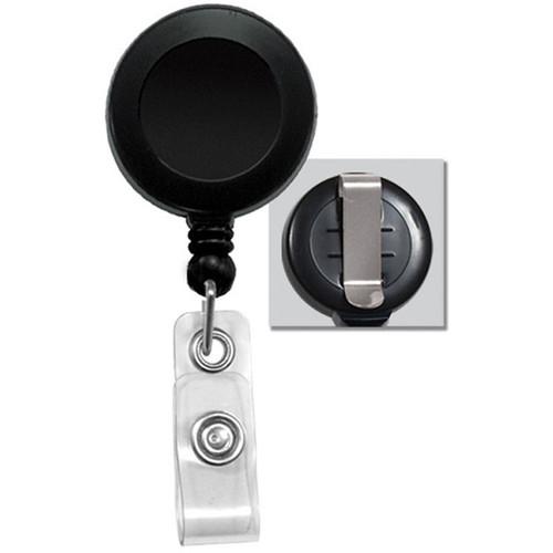 IDP Badge Reel, Slide Clip, Clear Strap