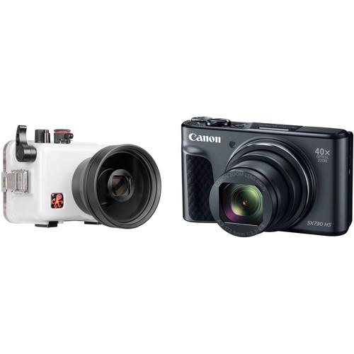 Ikelite Underwater Housing and Canon PowerShot SX730 HS Digital Camera Kit