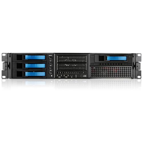 iStarUSA 2 RU EATX Rugged Rackmount 4 x 3.5" Hotswap Chassis