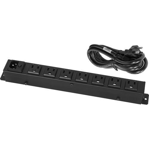 Lowell Manufacturing Power Strip-15A, 7 Outlets, 6