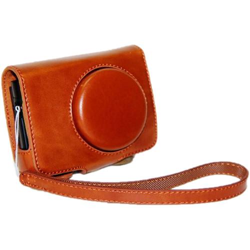 MegaGear Ever Ready PU Leather Camera Case with Strap for Panasonic Lumix DMC-LF1