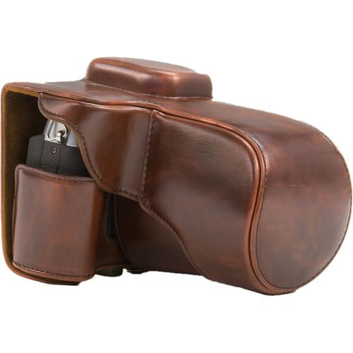 MegaGear Ever Ready PU Leather Case for Fujifilm X-T1 with 18-55mm Lens