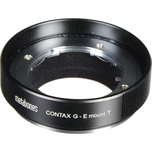 Metabones Contax G Lens to Sony E-Mount Camera T Adapter