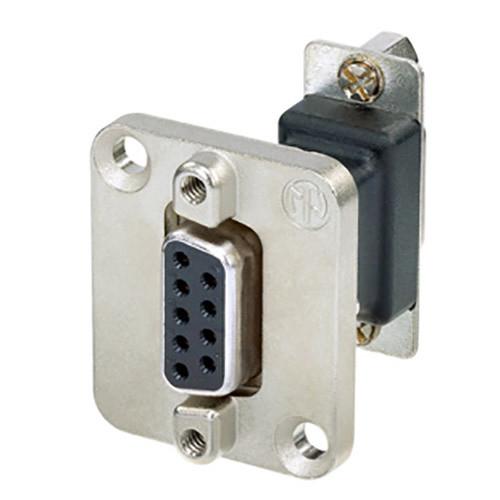 Neutrik 9-Pin D-Sub Female-Female Feed Through Adapter D-Shape Housing