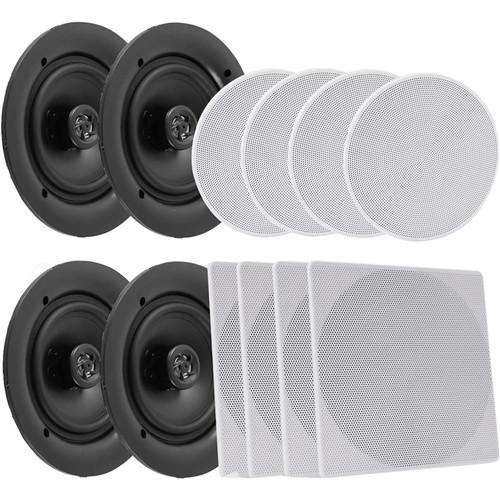 Pyle Pro PDICBT286 8.0" Bluetooth Ceiling Wall Speaker Kit