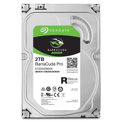 Seagate 2TB BarraCuda Pro 7200 rpm SATA III 3.5" Internal HDD