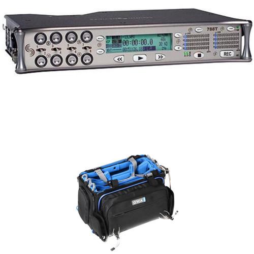 Sound Devices 788T-SSD 8-Input 12-Track Field Recorder with OR-32 Bag Kit