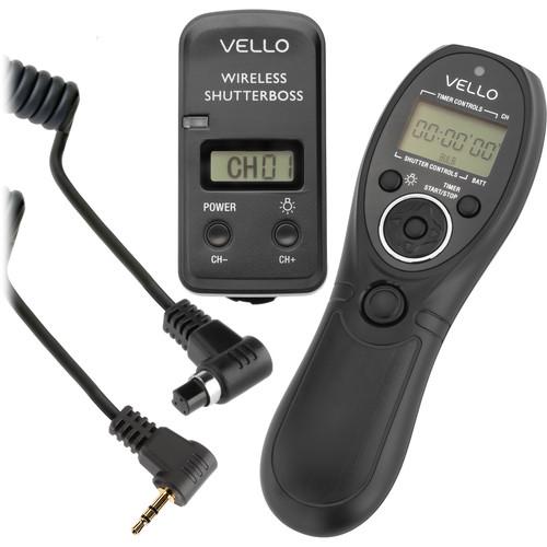 Vello Wireless ShutterBoss III Remote Switch with Digital Timer for Select Canon Cameras