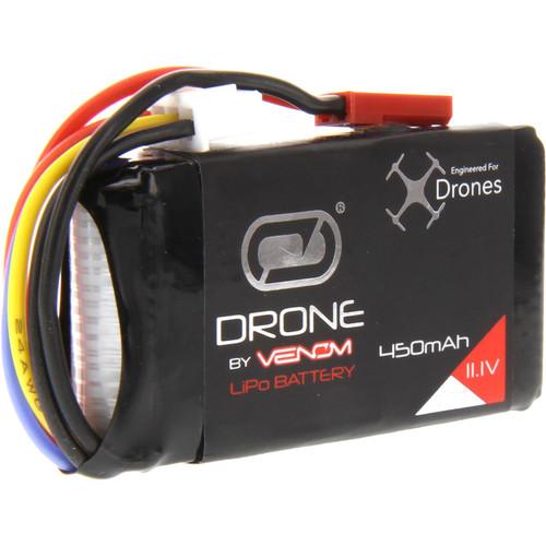 Venom Group Venom 70C 3S 450mAh 11.1V Lipo Drone Battery With Jst Plug