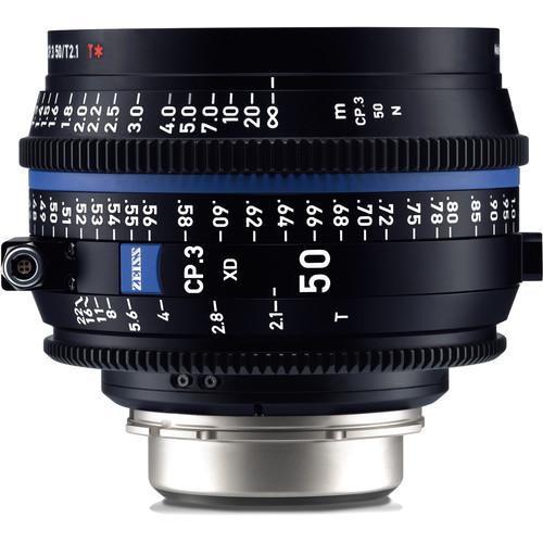 ZEISS CP.3 XD 50mm T2.1 Compact Prime Lens