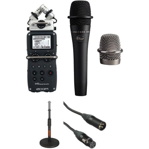 Zoom H5 Recorder Podcast Kit with enCORE 100 Mic