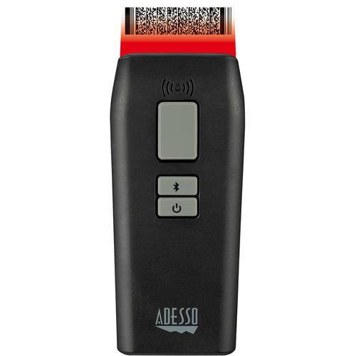 Adesso Portable Pocket Size Bluetooth Long Range CCD Barcode Scanner with Detachable Magnetic Cable