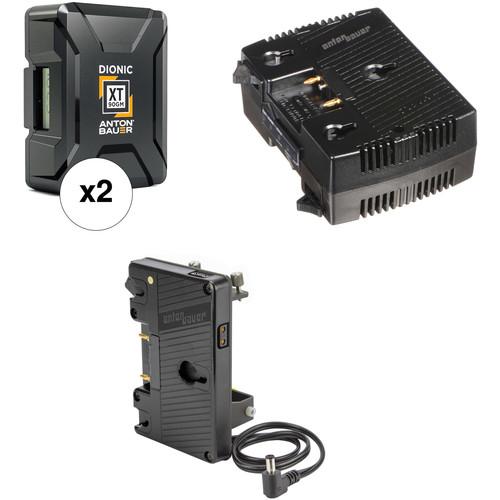 Anton Bauer Dionic XT90 2-Battery Kit with TWIN Charger & Sony FS7