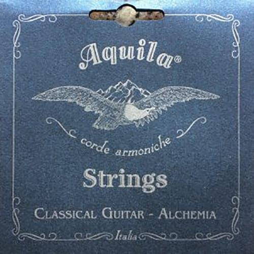 Aquila 140C Normal Tension Classical Guitar Set Alchemia Silver Copper Basses, Sugar Trebles