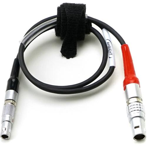 ARRI 5-Pin LEMO to 4-Pin LEMO Timecode Output Cable for Red Epic Scarlet Camera