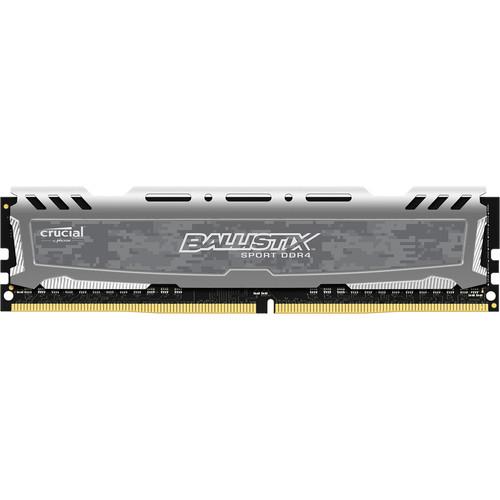 Ballistix 16GB Sport LT Series DDR4 2666 MHz DR UDIMM Memory Module